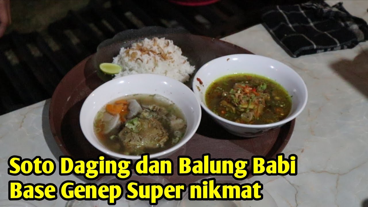 Soto Babi Bu Mangku si Pendatang Baru Dunia Perbalung Babi an yang Nikmat
