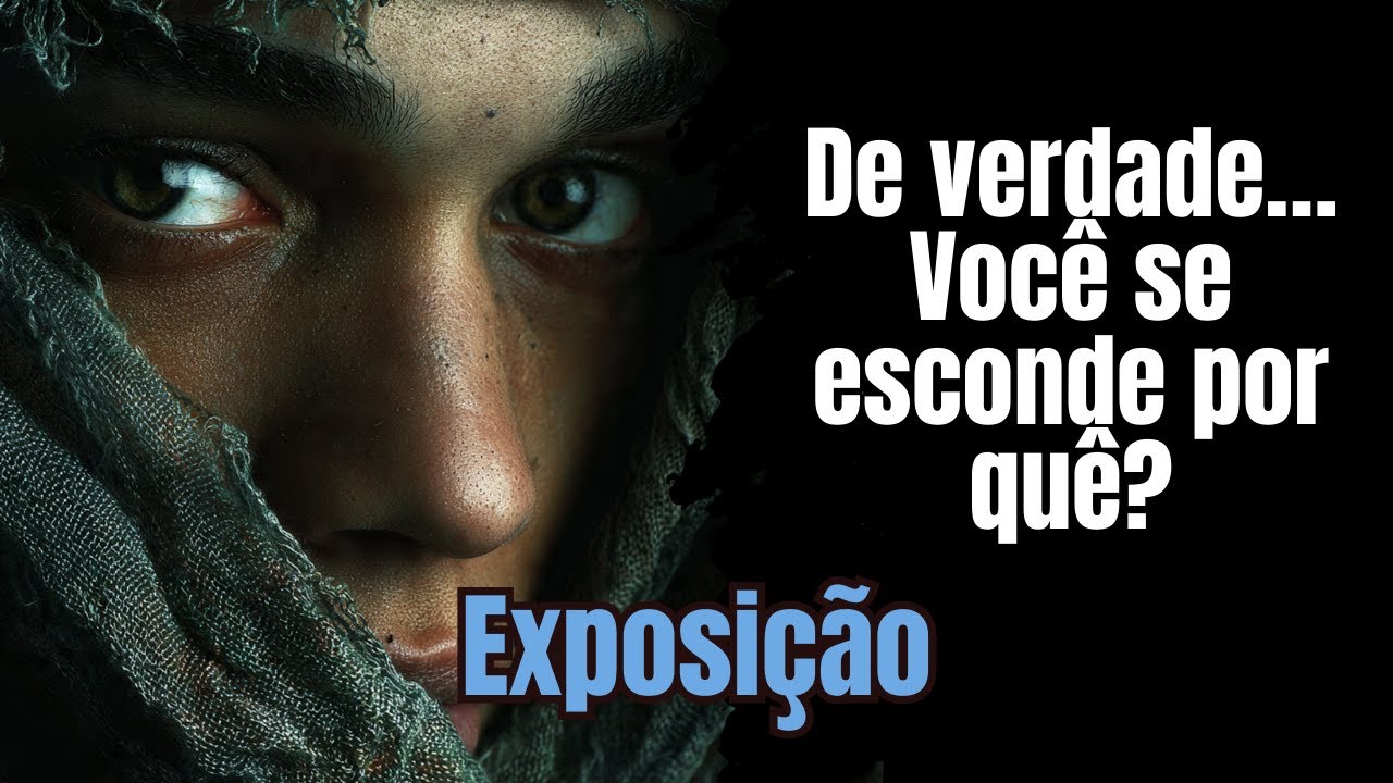 EXPOSIÇÃO: DE VERDADE… VOCÊ SE ESCONDE POR QUÊ? | Reflexões e Realizações
