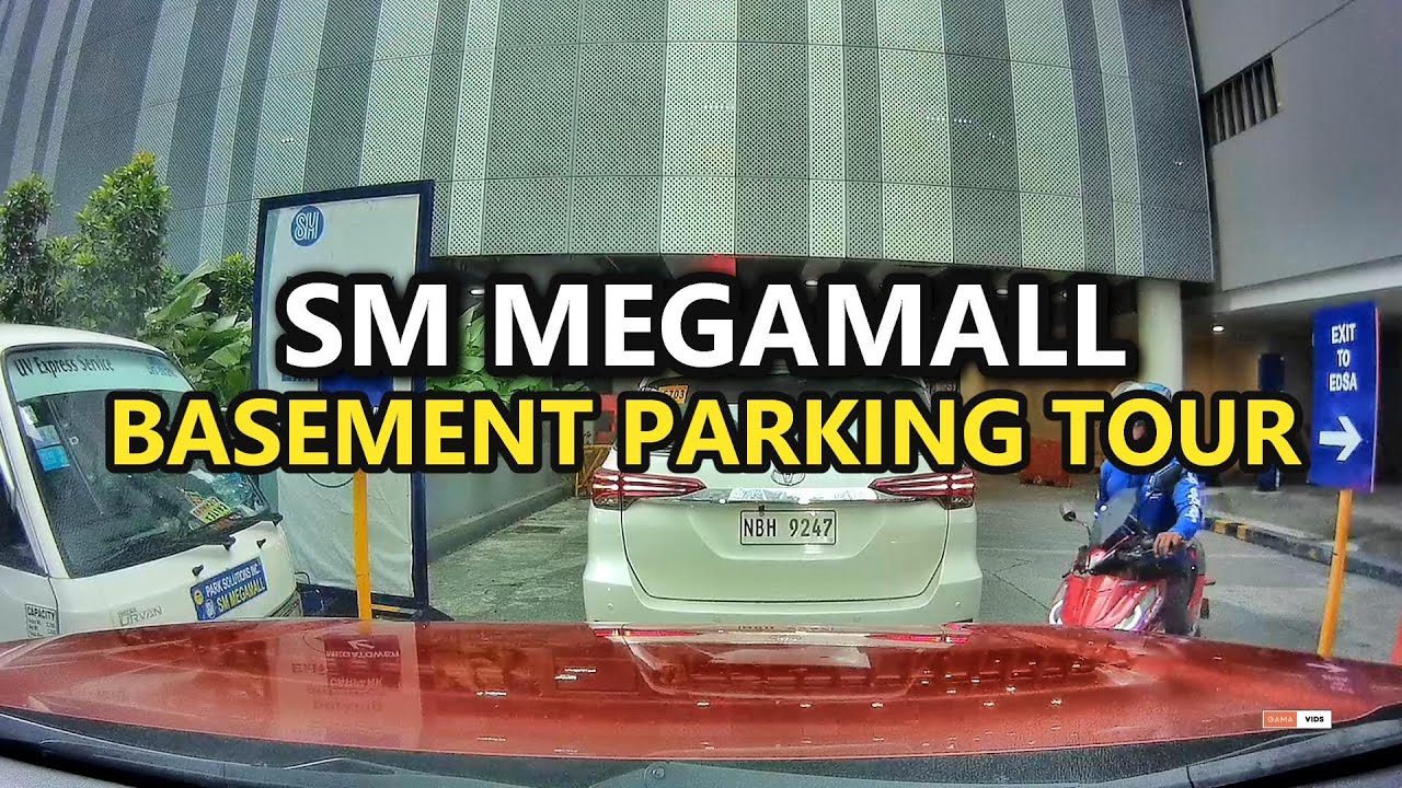 SM Megamall | Carpark D Parking Tour | Christmas Season and Holiday Rush Traffic