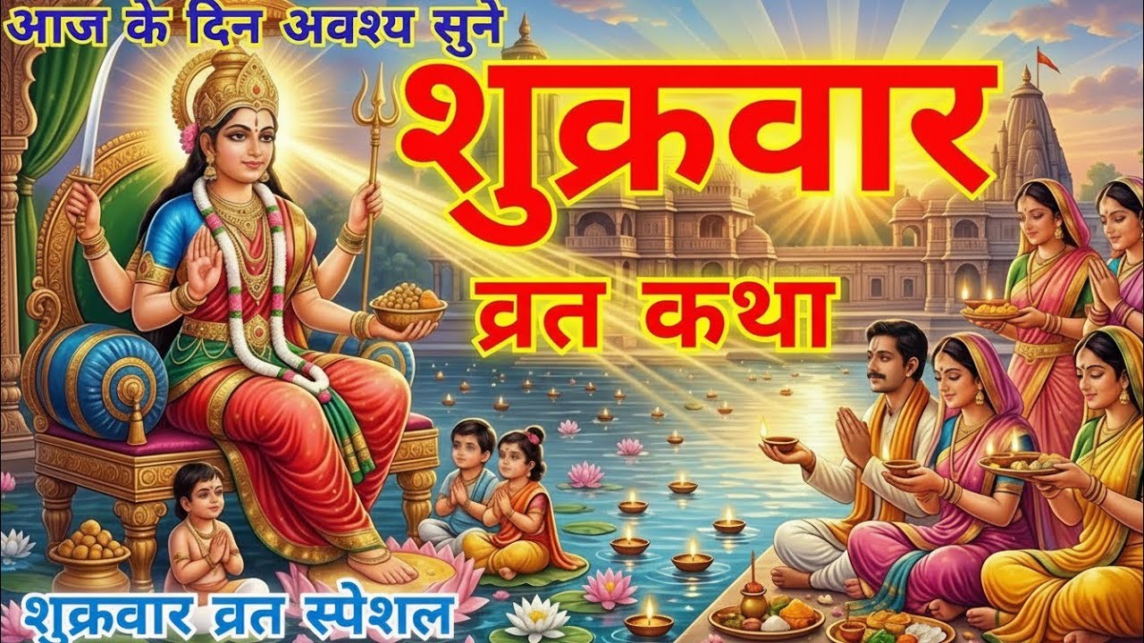 शुक्रवार व्रत कथा | Sukrwar vrat ktha | Ma Santoshi vrat ktha | माता संतोषी व्रत कथा | #शुक्रवारव्रत