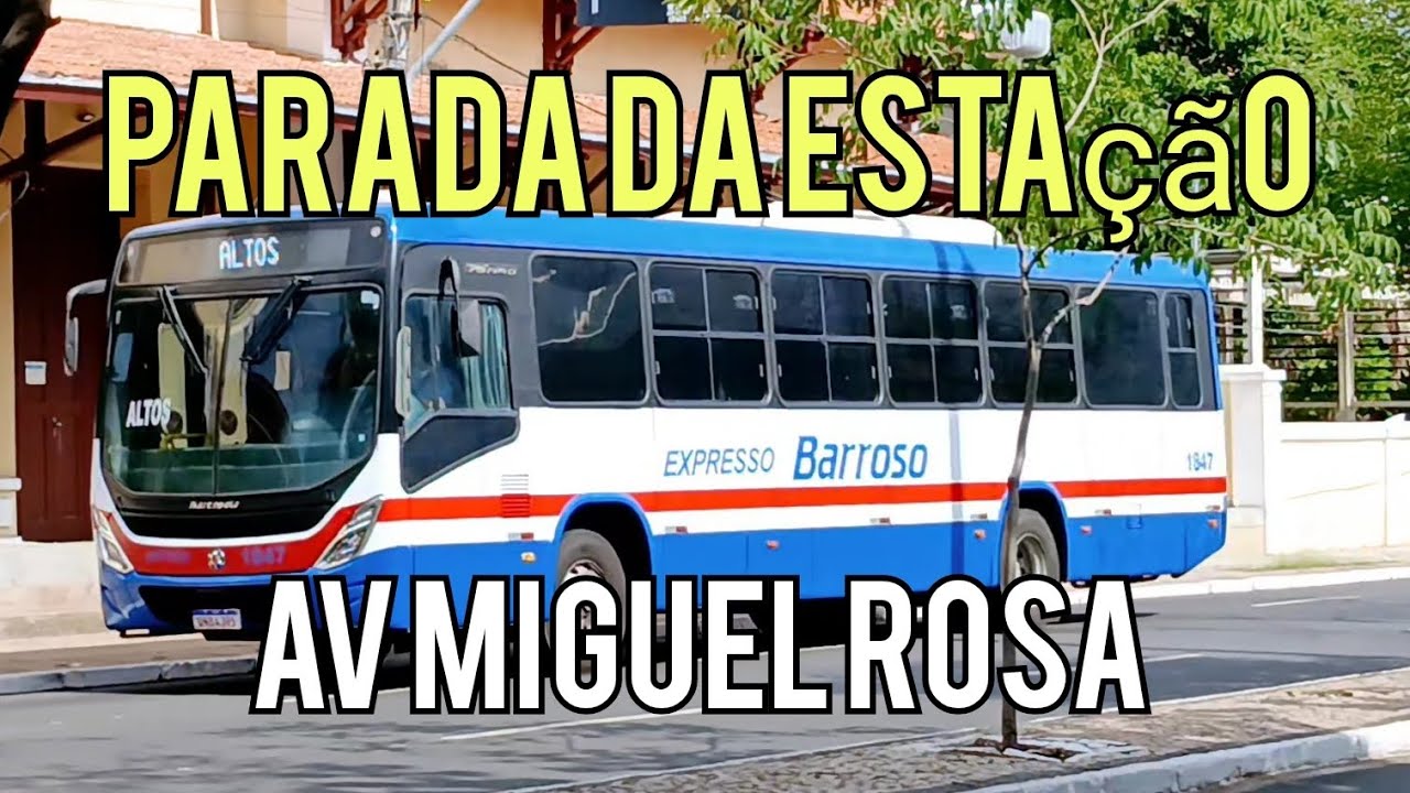 MOVIMENTAÇÃO DE ÔNIBUS #72 Avenida Miguel Rosa Parada da Estação Ferroviária 