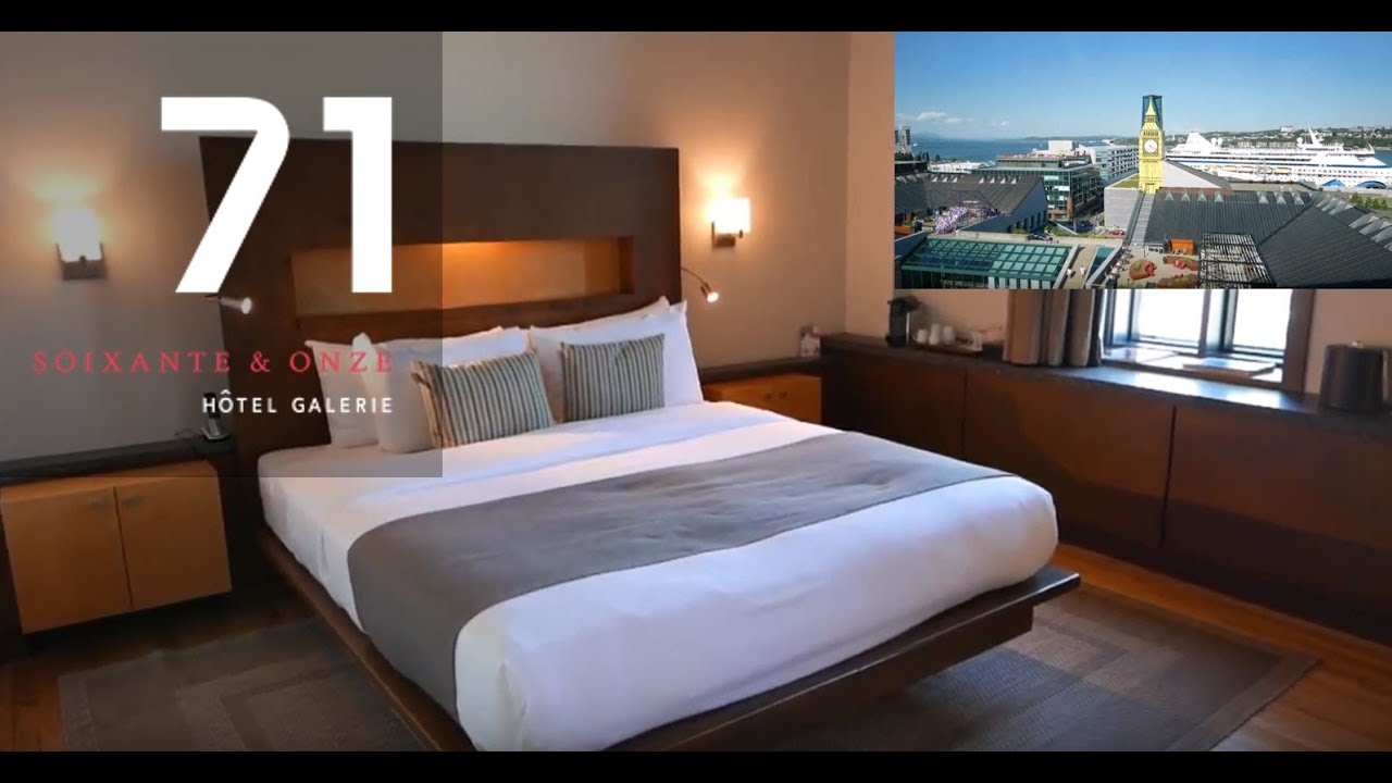 Hotel 71, Quebec City Room Tour - Deluxe King