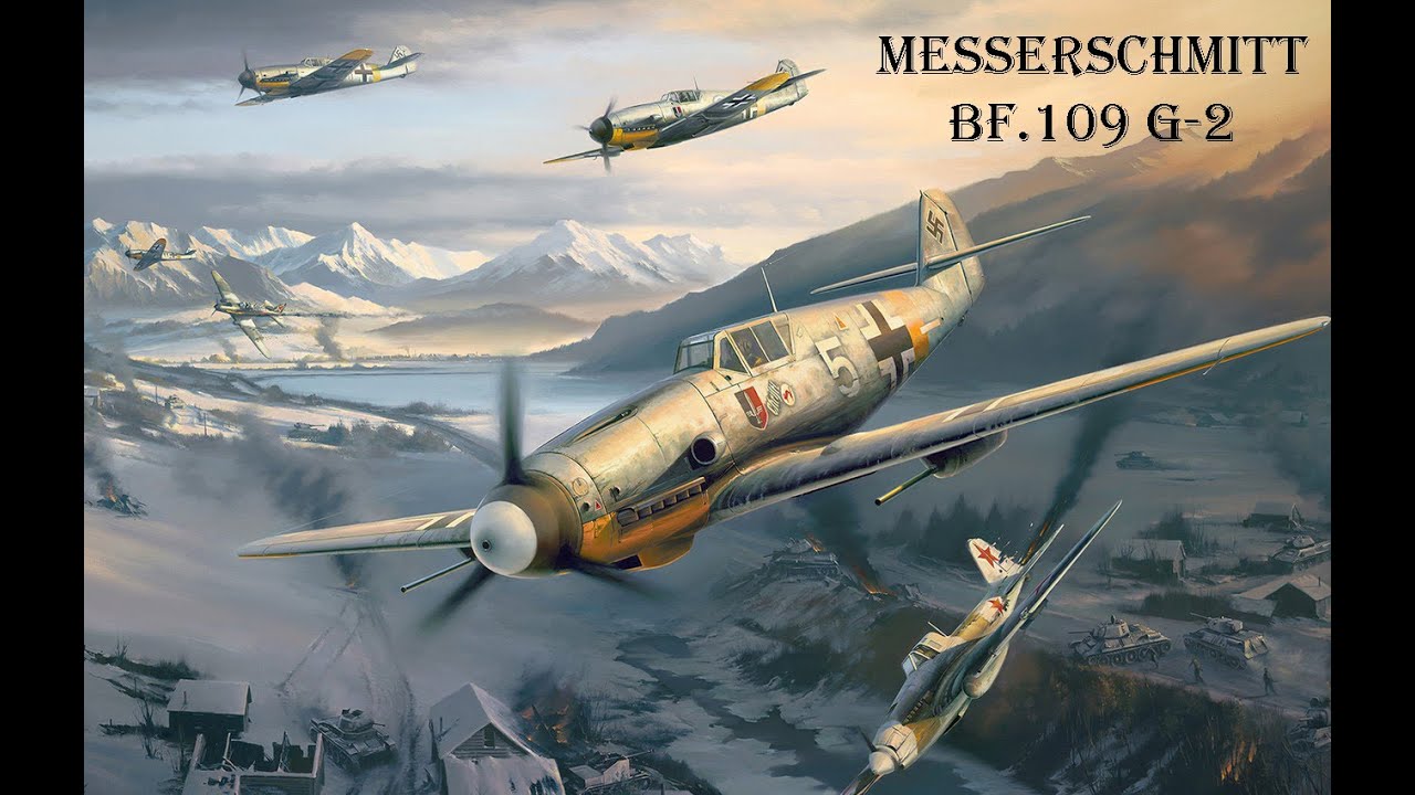 Messerschmitt Bf.109 G-2 - История развития истребителя. |War Thunder|