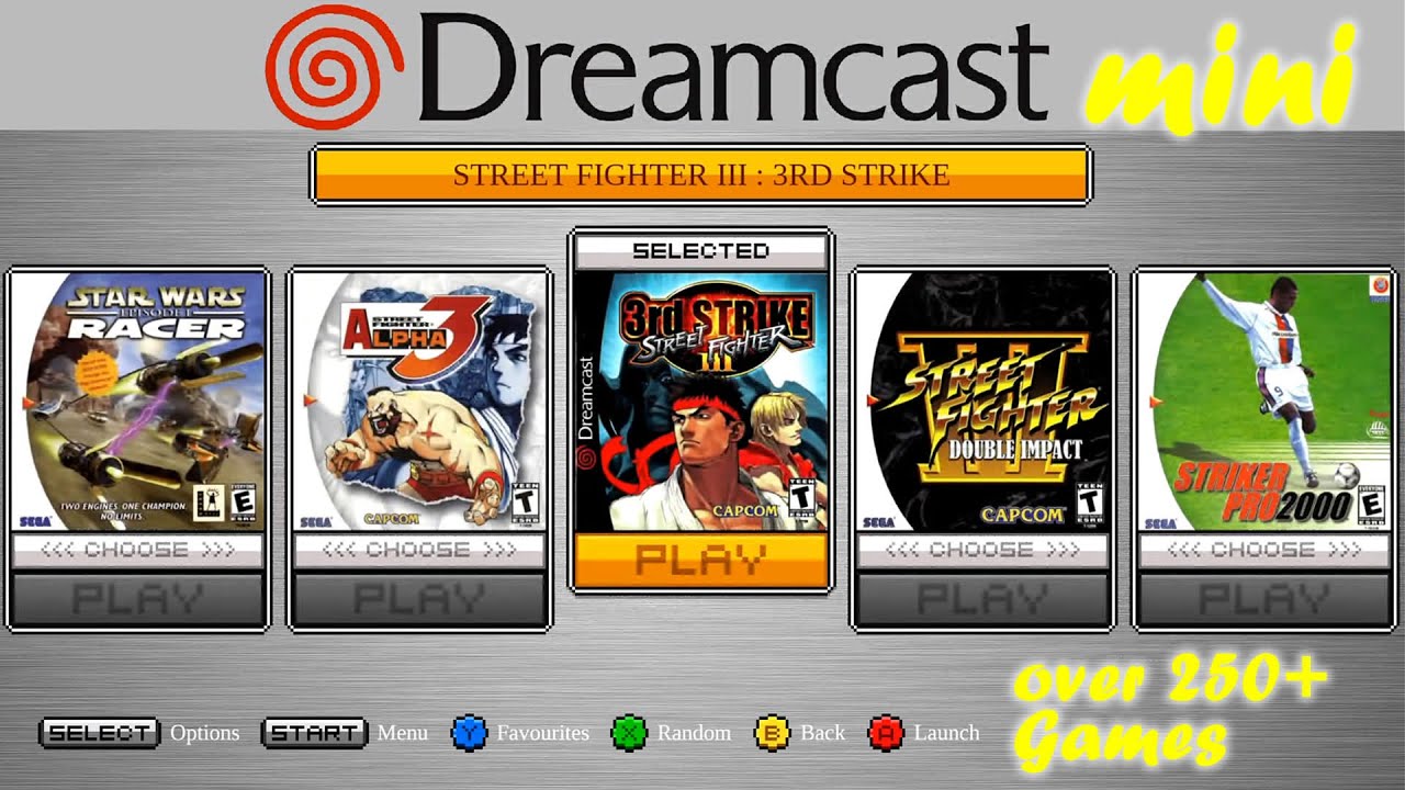 The Ultimate Sega Dreamcast Mini - 250 Games!