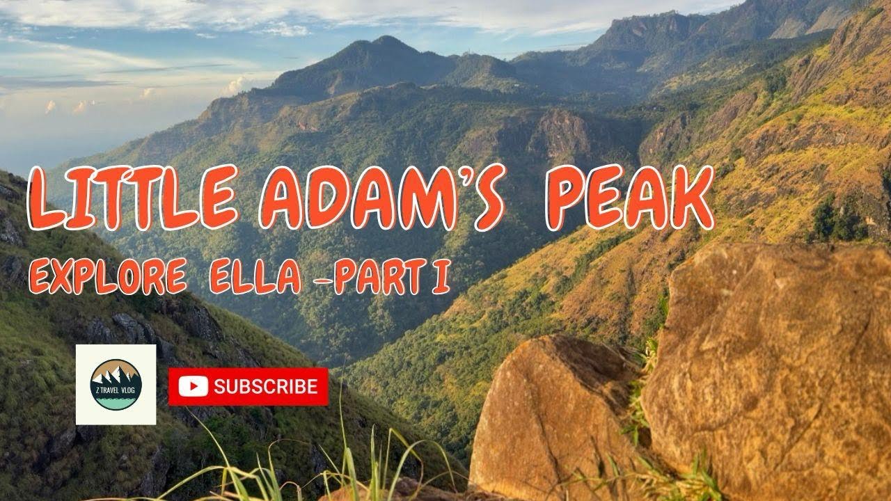 Magical Sunrise at Little Adam’s Peak 🌅 | Ella | Sri Lanka’s Hidden Paradise E-16.2