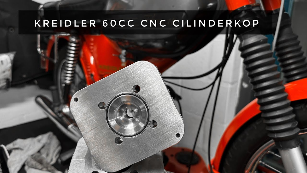 Kreidler 60cc CNC cilinderkop
