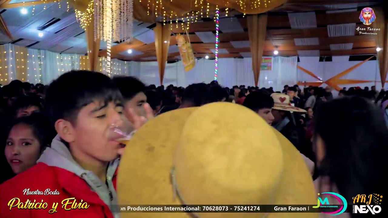 Eclipse en vivo - Boda de Patricio y Elvia -  Challapata - Oruro - Bolivia