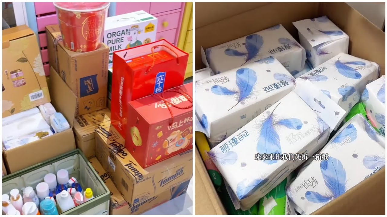 Asmr Unboxing Sound! Aahan Asmr #asmrsounds #unboxing #unpacking #cosmetics #skincare  episode 316 