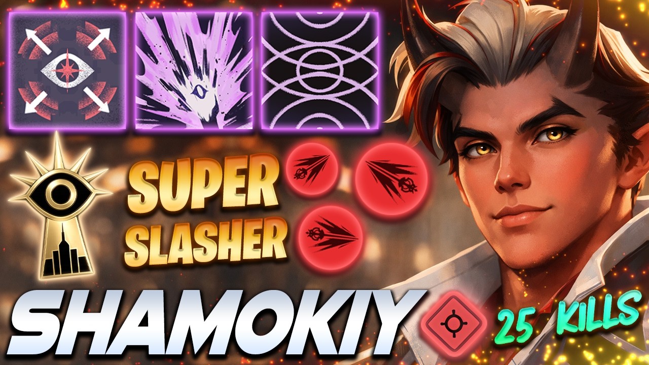 Shamokiy Apollo SUPER SLASHER 25 KILLS - Deadlock Pro Gameplay & Guides [Watch & Learn]