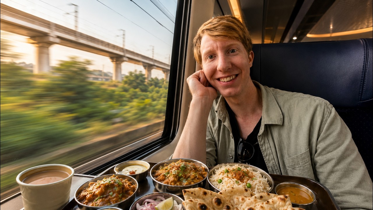 Riding India's LUXURY Train to Mumbai 🇮🇳