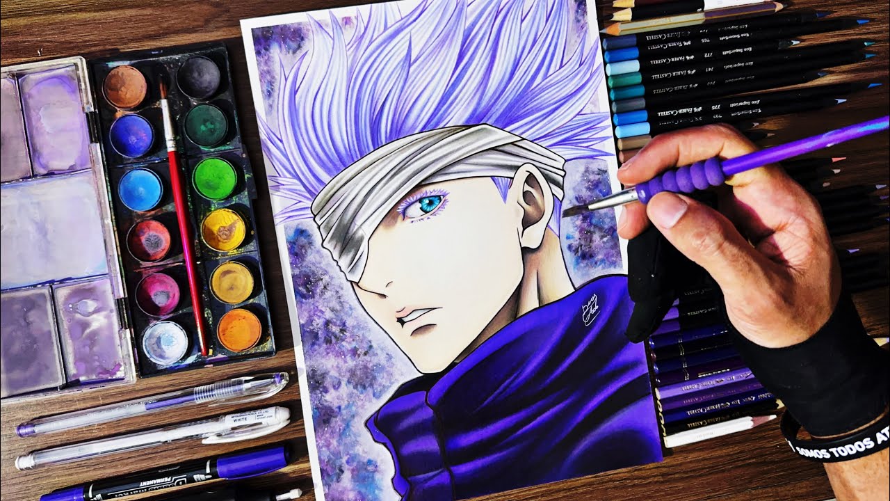 Speed Drawing Satoru Gojo [Jujutsu Kaisen]