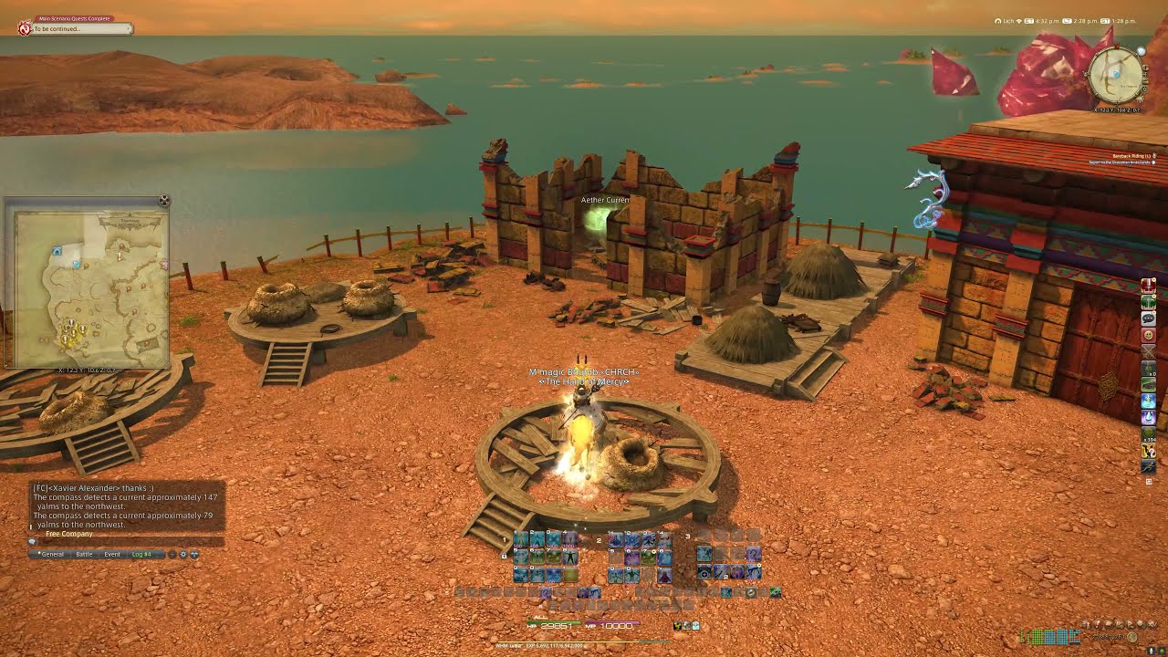 [FFXIV Endwalker] Thavnair - All Aether Currents Locations