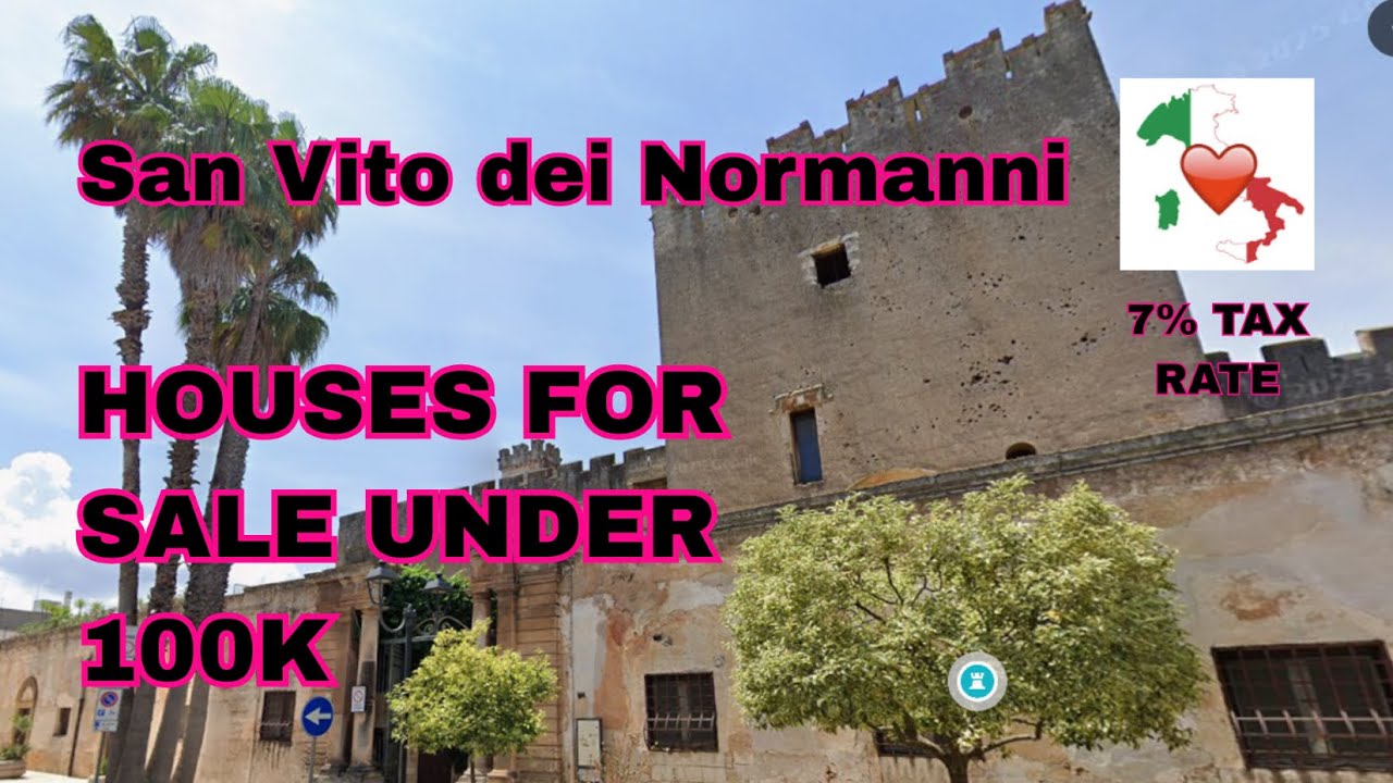 APULIA - CHEAPEST 🏠 Houses For Sale, SAN VITO DEI NORMANNI (BRINDISI)