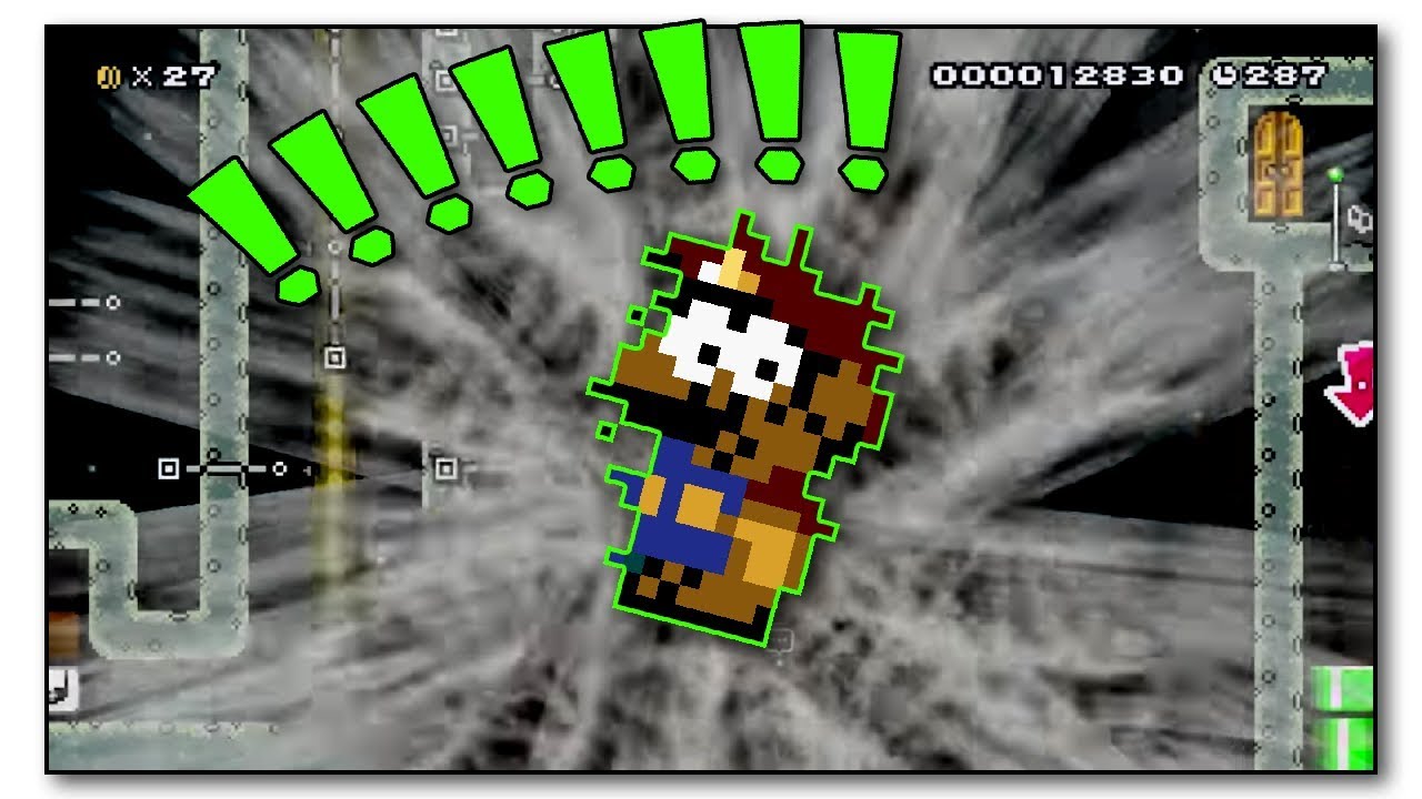 Crazy Glitch Levels By Roi Mathis - Super Mario Maker