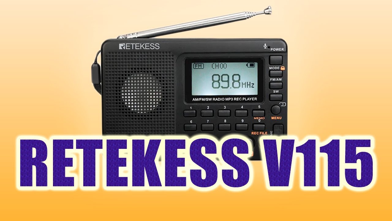 📻 Radio RETEKESS V115 review en español