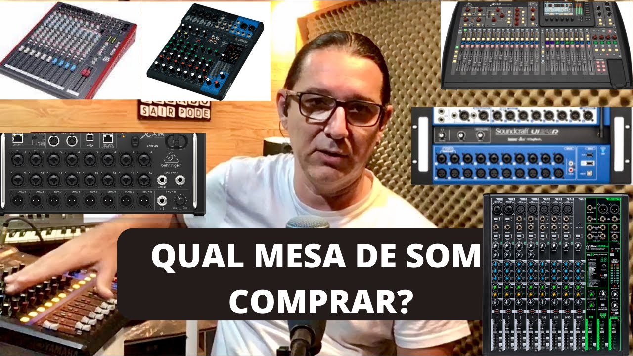 QUAL MESA DE SOM COMPRAR ?