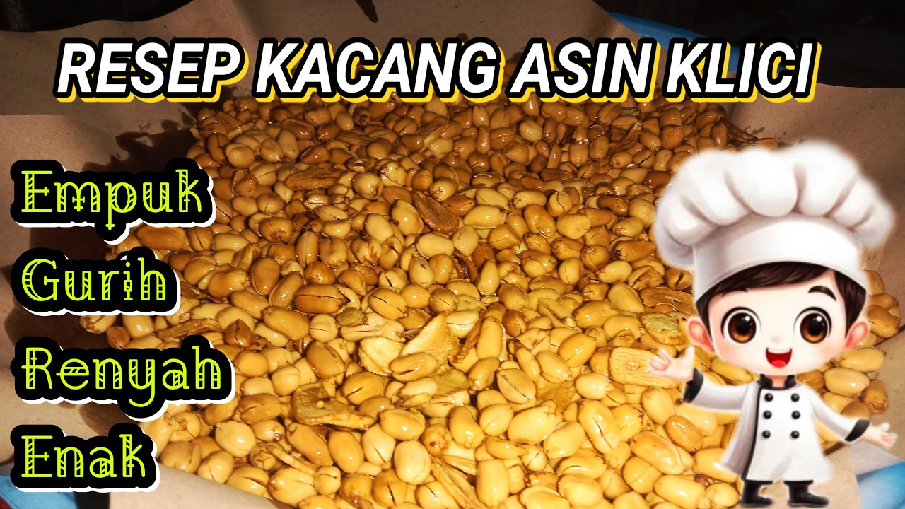 RESEP KACANG ASIN KLICI