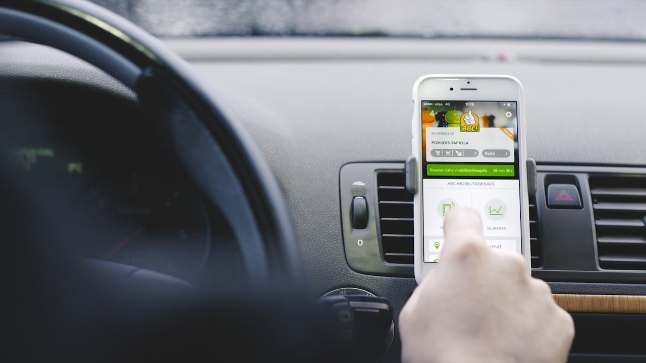 ABC-mobiilitankkaus helpottaa autoilijan arkea
