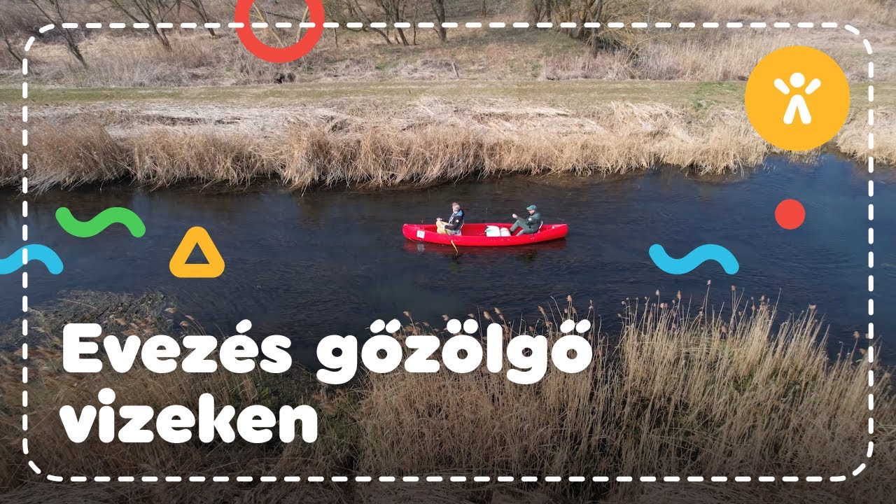 Kenuzás a gőzölgő Hévízi-csatornán télvíz idején | A világ legjobb helyei Magyarországon | S2E10