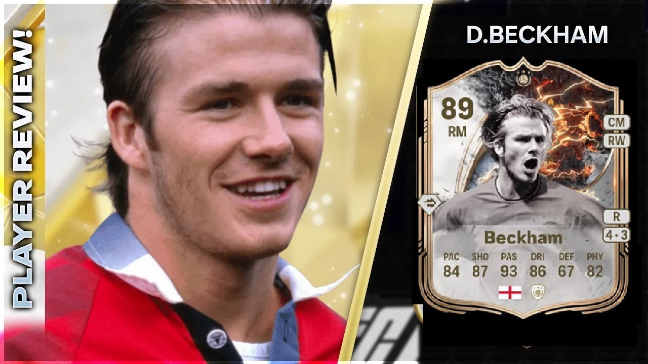 PASSING IS INSANE!!!!! THUNDERSTRUCK ICON 89 RATED DAVID BECKHAM PLAYER REVIEW - EA FC26