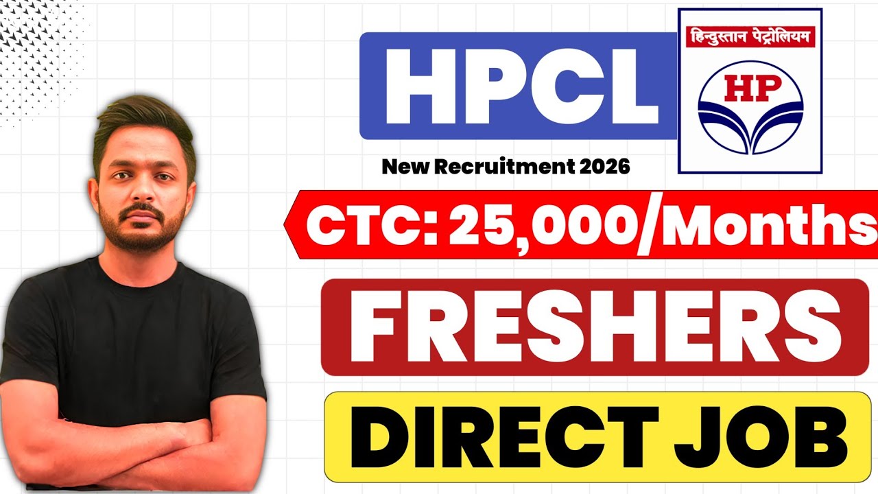 HPCL Recruitment 2026 | 25,000/Months | HPCL Vacancy 2026 | HPCL Job Notification 2026 | HPCL 2025