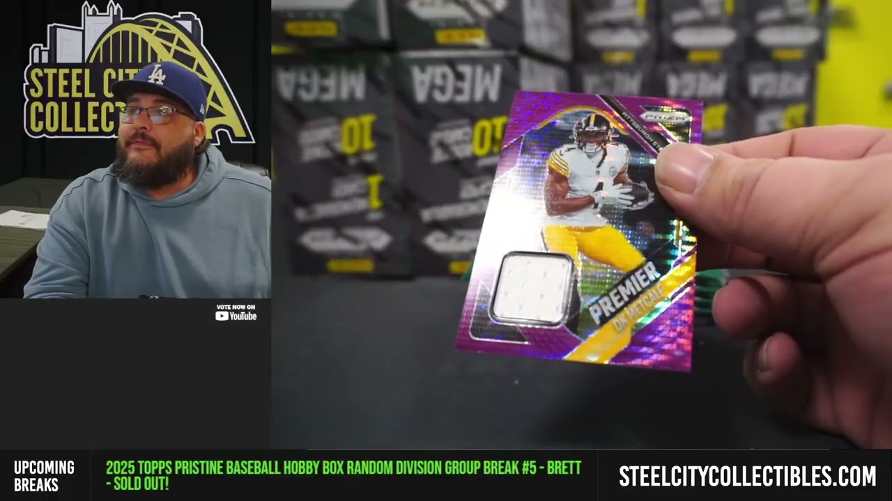 2025 Panini Prizm Football Hobby Mega 20-Box Case PYT Group Break #2 - Brett (NY Giants Giveaway)