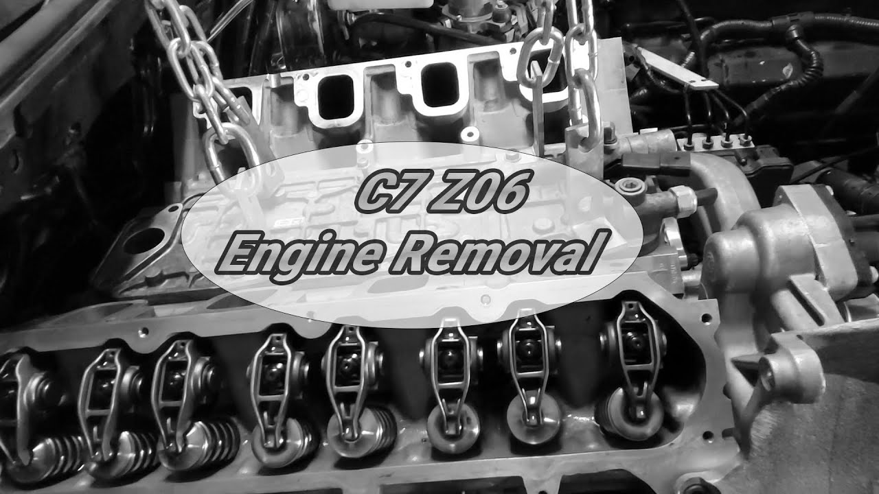 C7 Z06 Comprehensive Engine Removal with Shortcuts