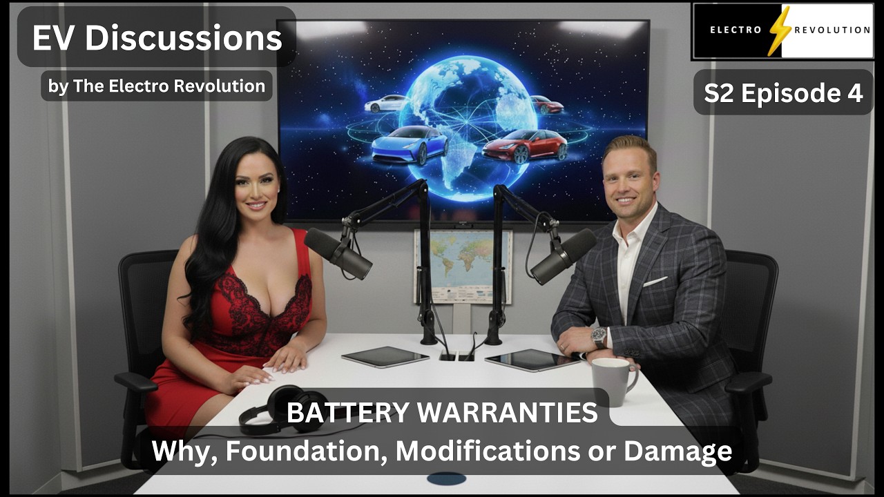 EV Discussions Podcast — S2Ep4 — Battery Warranties — Why, Foundation, Modifications or Damage