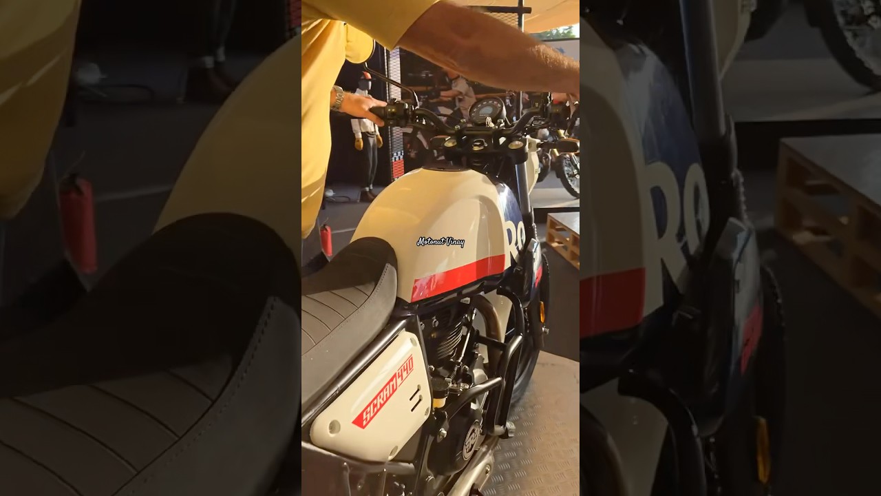 Scram 440 exhaust note #scram440 #scrambler #scram #royalenfield #royalenfieldscram440 #exhaust