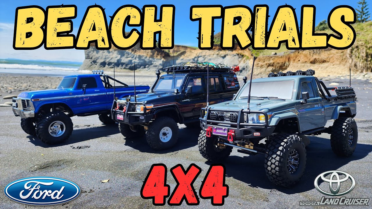 RC Crawler Offroad Beach Trial Drive - TRX4 | RGT | Yikong RC