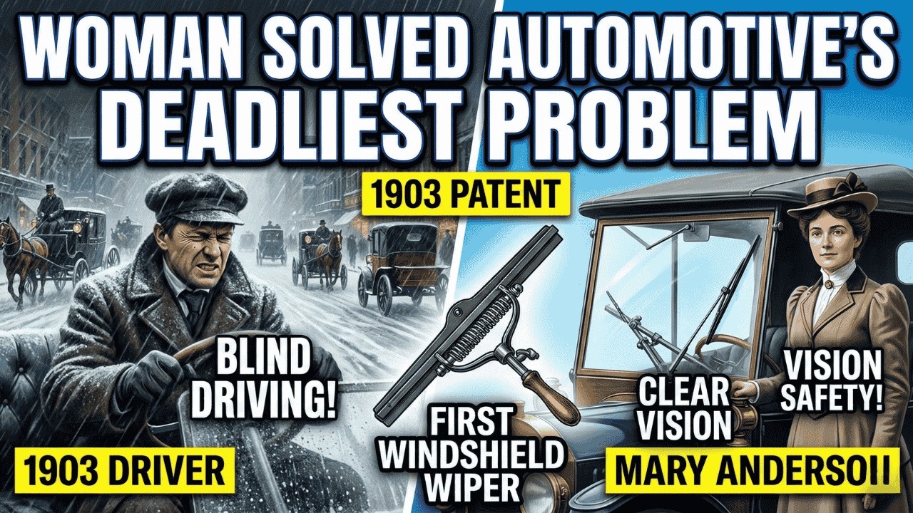 Mary Anderson's groundbreaking invention