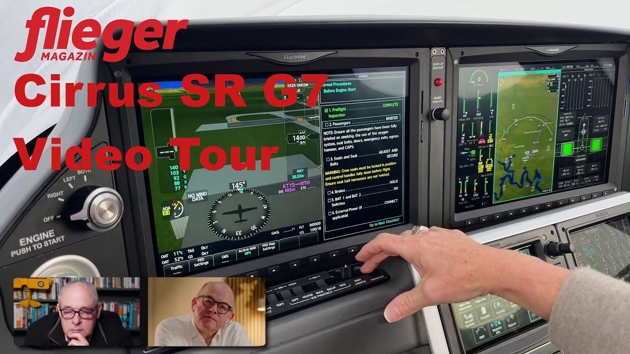 Cirrus SR Series G7 Video Tour: Jetzt mit Touchscreen-Avionik