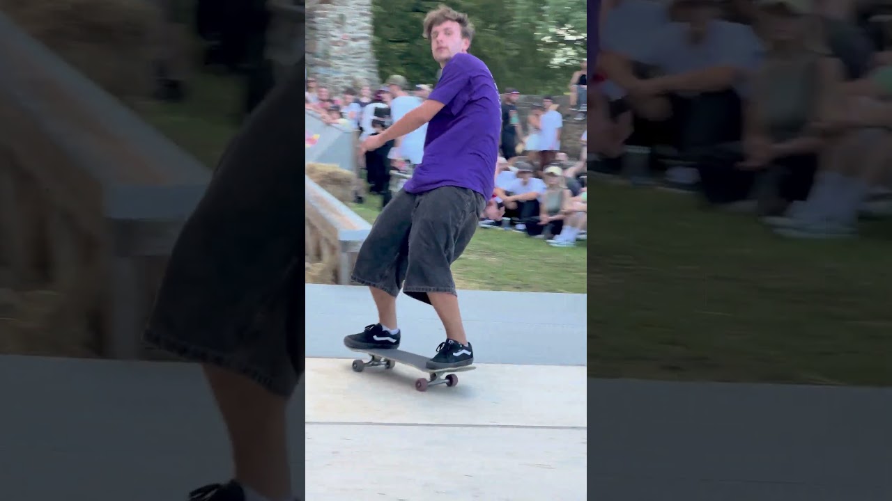 Skate park in a castle? Yep! 50 skaters headed to Germany for Red Bull Skateburg.  #skateboarding
