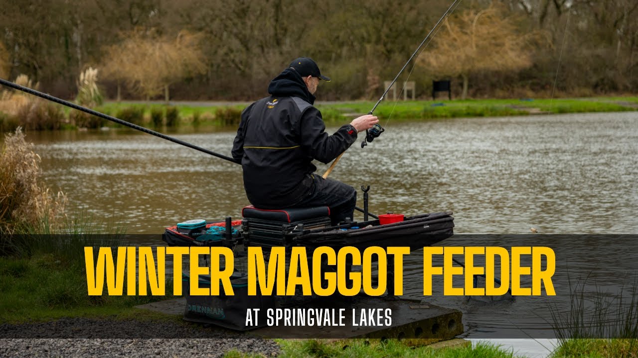 Winter Maggot Feeder Fishing Tips  with Rob Wootton at Springvale Lakes