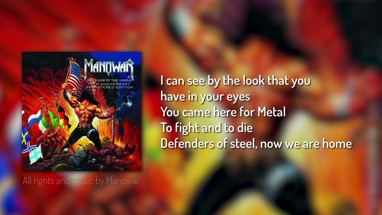 Manowar - Call To Arms Karaoke