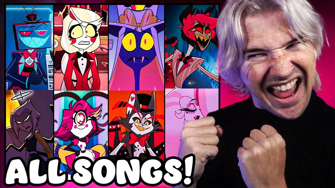 Reacting To EVERY SINGLE Hazbin Hotel Season 2 Song!