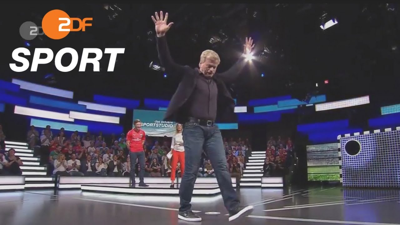 Der Torwand-Titan: Oliver Kahn trifft vierfach | das aktuelle sportstudio &ndash; ZDF