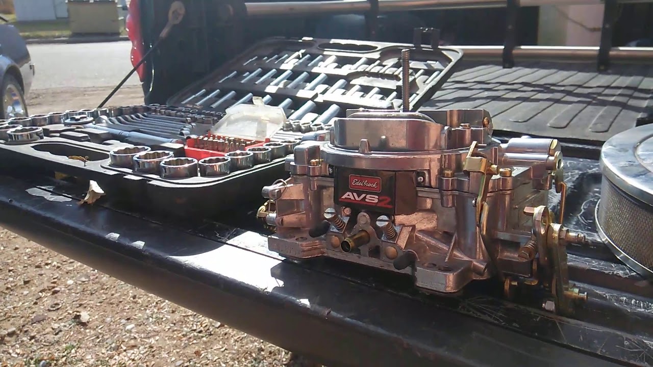 Big cam idle fix Edelbrock carb