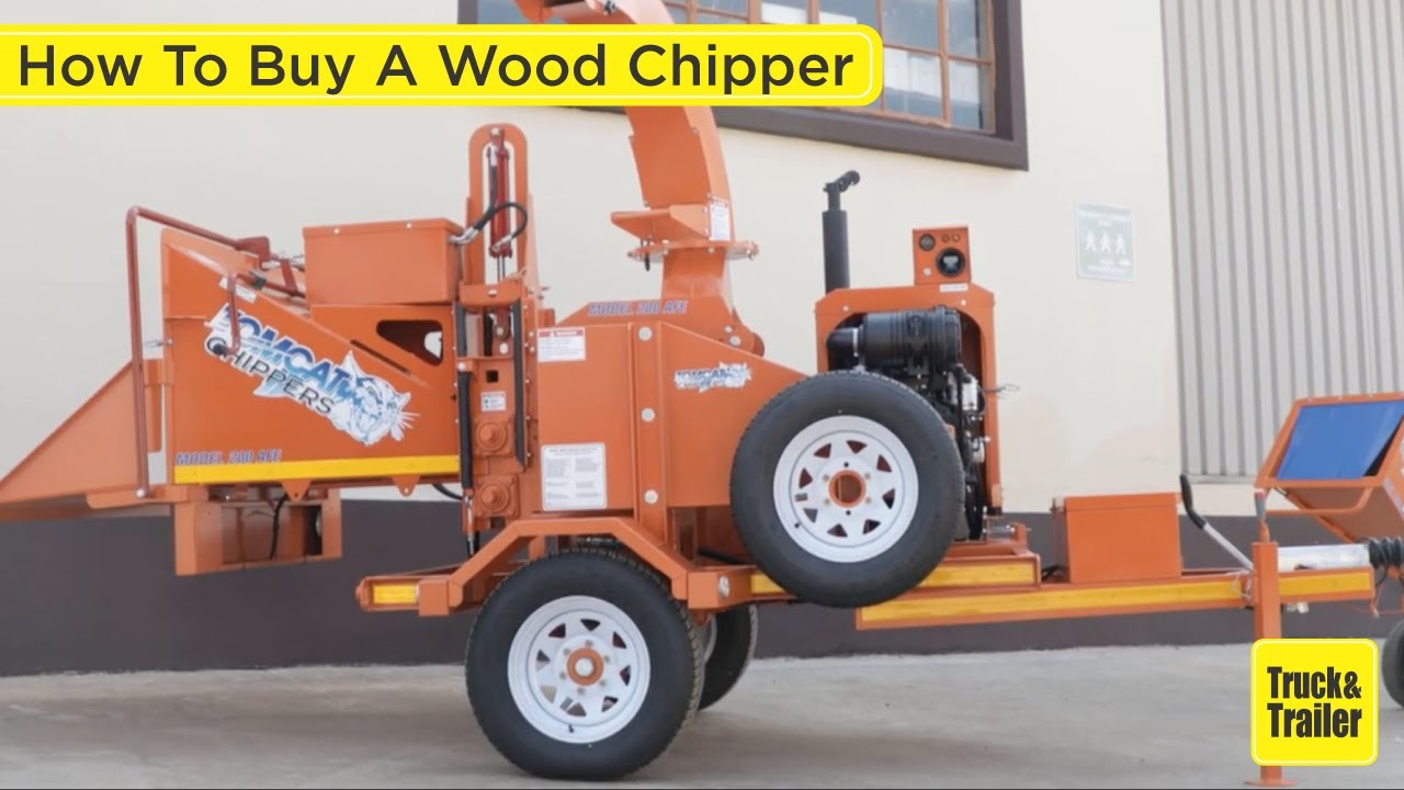 How to buy a used wood chipper