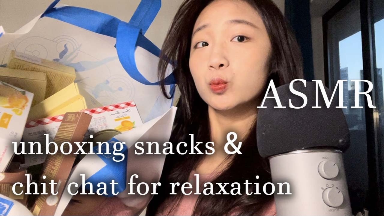 ASMR助眠 | 零食开箱 | Whispering & Unboxing |「卡米asmr」
