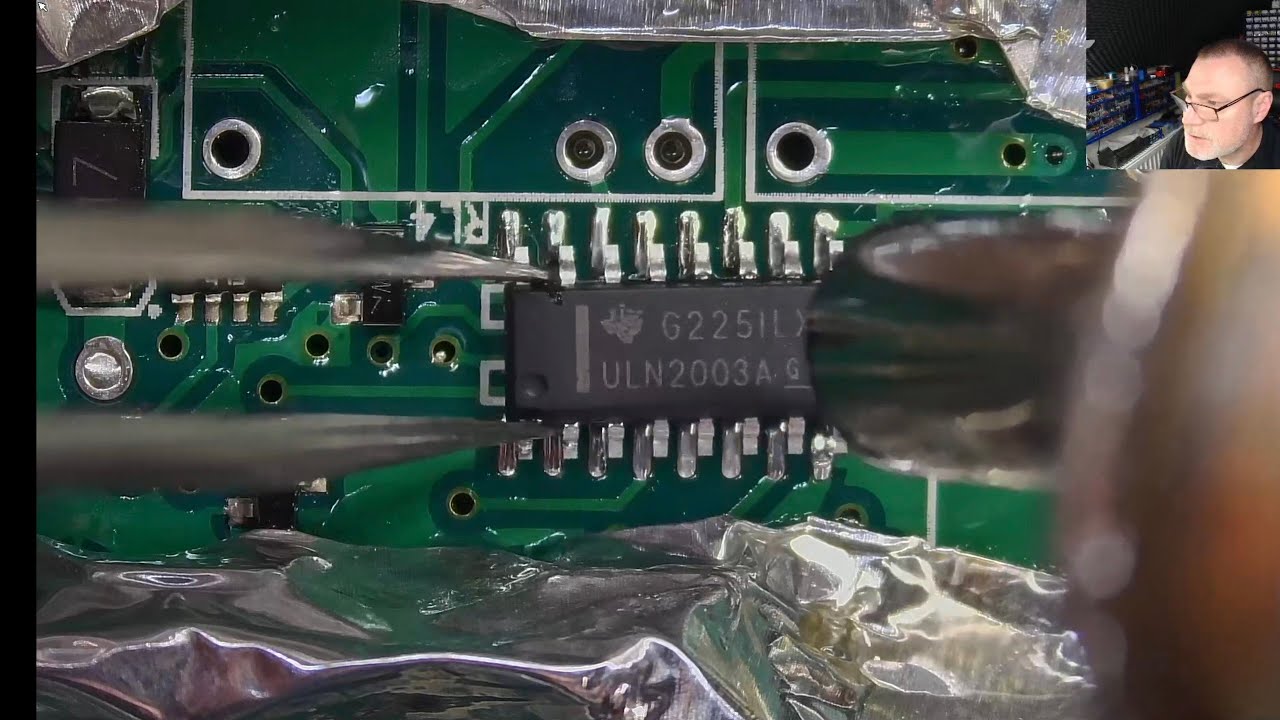 Ako vymeniť  vadný SMD čip na DPS | Paul's Electronics