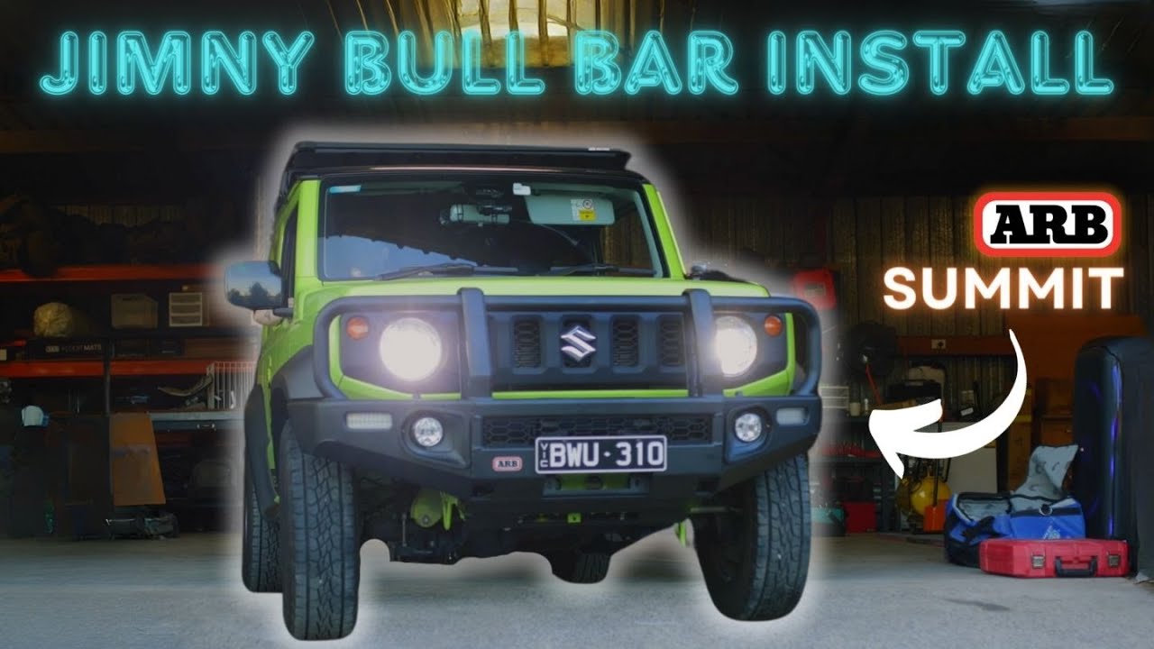 Jimny ARB Summit Bull Bar Install