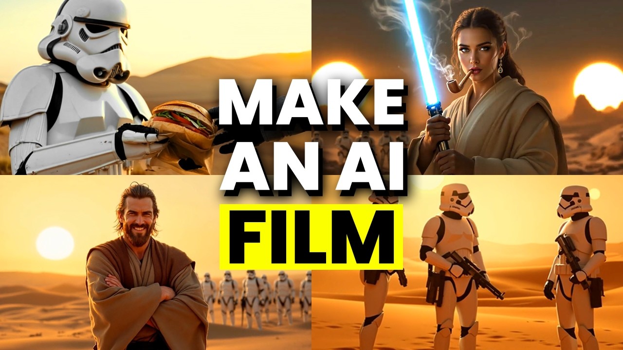 How To Make an AI Film in 8 Minutes (AI Film Generator Tutorial)