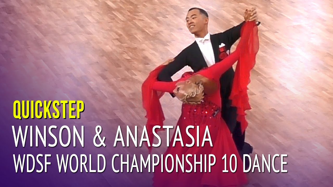 Квикстеп = Winson Tam & Anastasia Novikova = WDSF Чемпионат Мира 2019 по 10 танцам