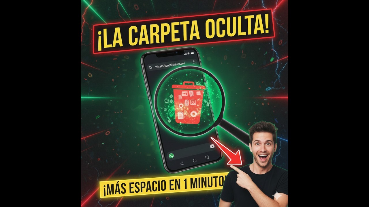 Por qué falla la memoria de tu móvil: La carpeta oculta que la llena 📁🤫