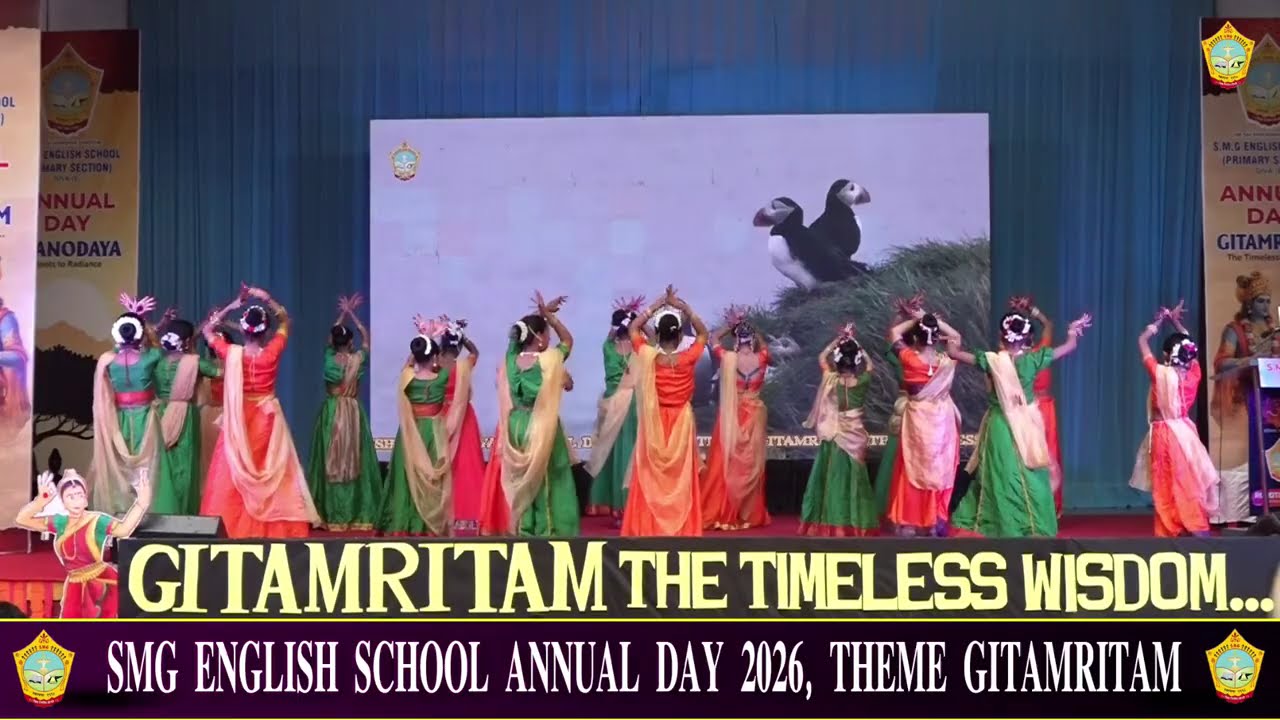 SARSWATI VANDANA, SMG ENGLISH SCHOOL ANNUAL DAY 2026
