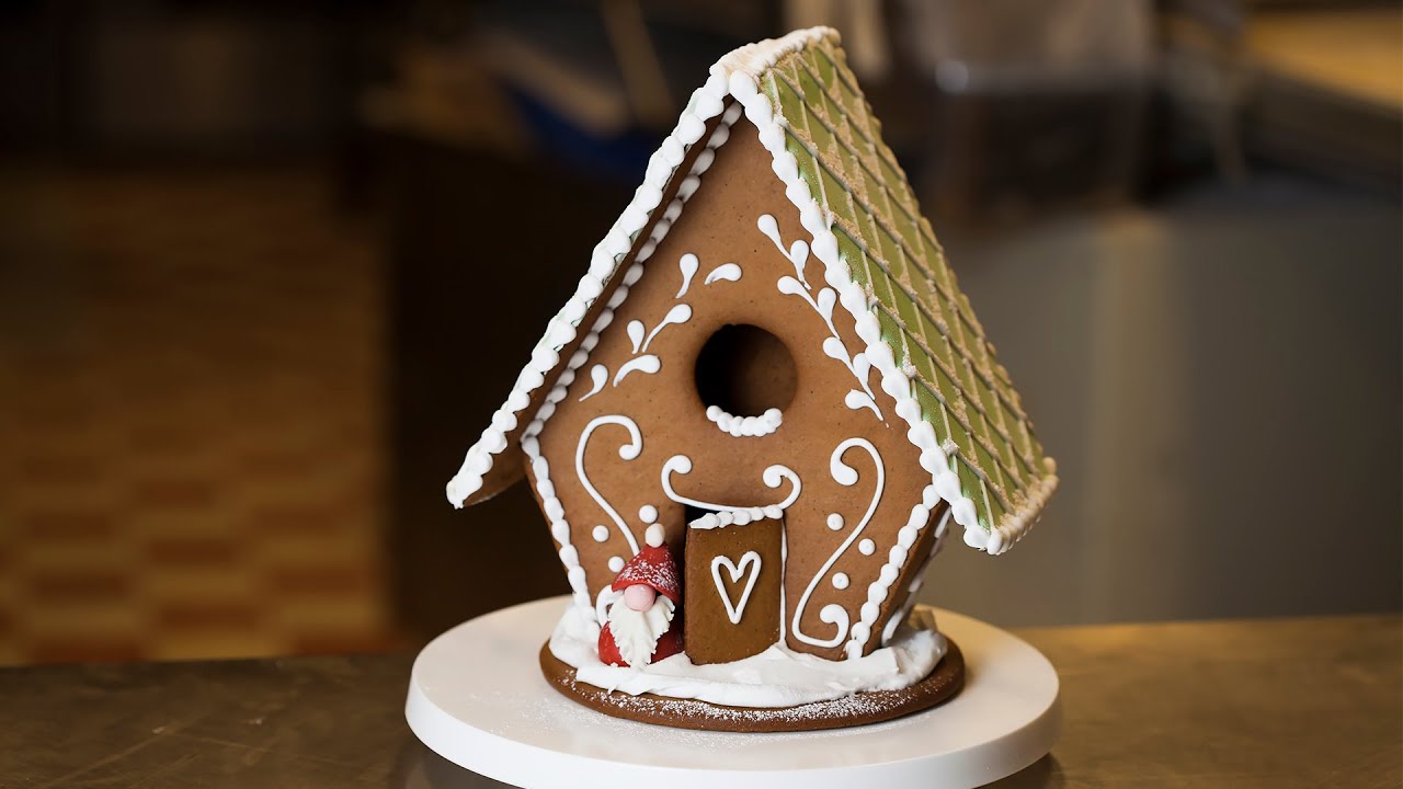 Dekorera pepparkakshus med Moa Brink