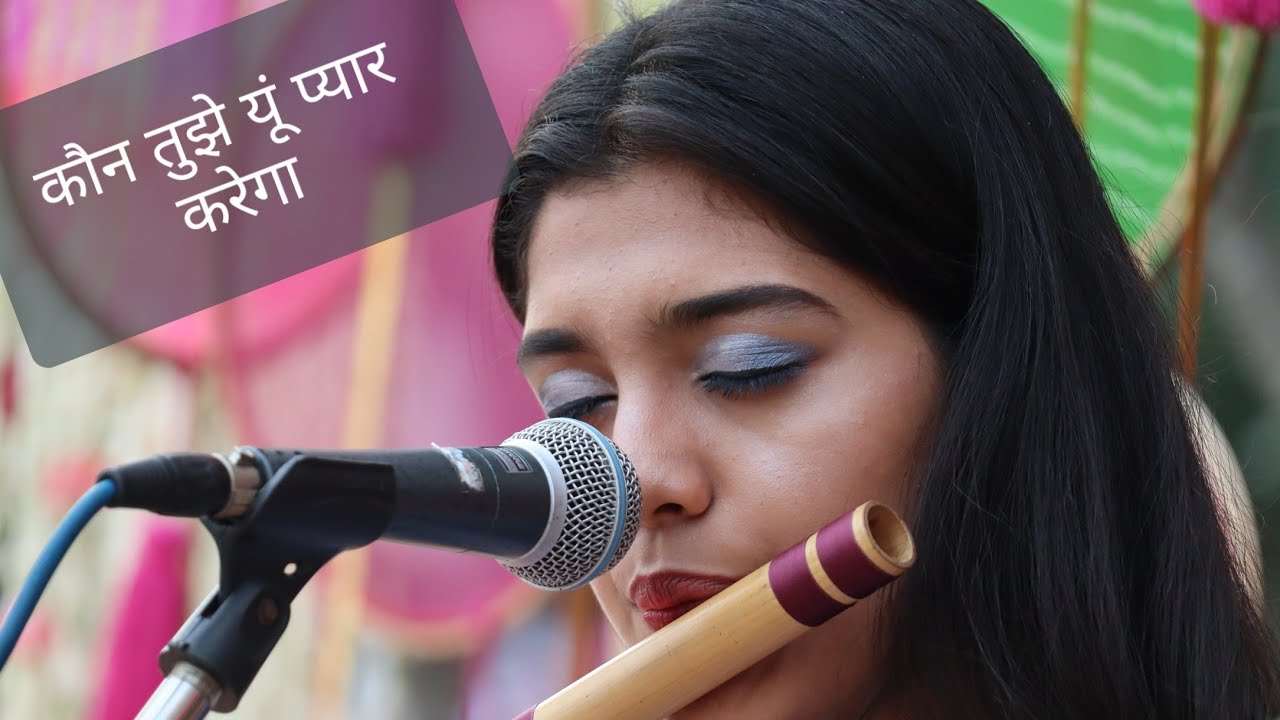 Kaun Tujhe Yun Pyar Karega-A glimpse of Live performance -Palak Jain-The Golden Notes