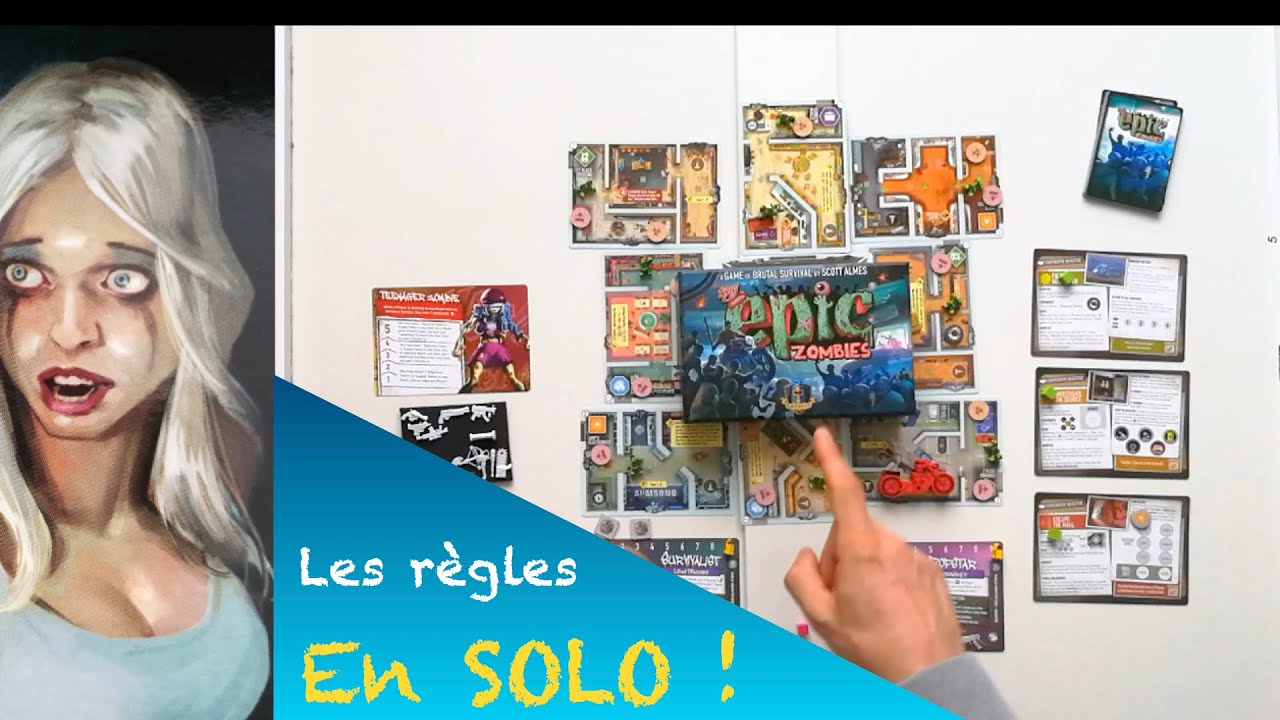 Tiny Epic Zombies - Les r&egrave;gles du jeu en Solo