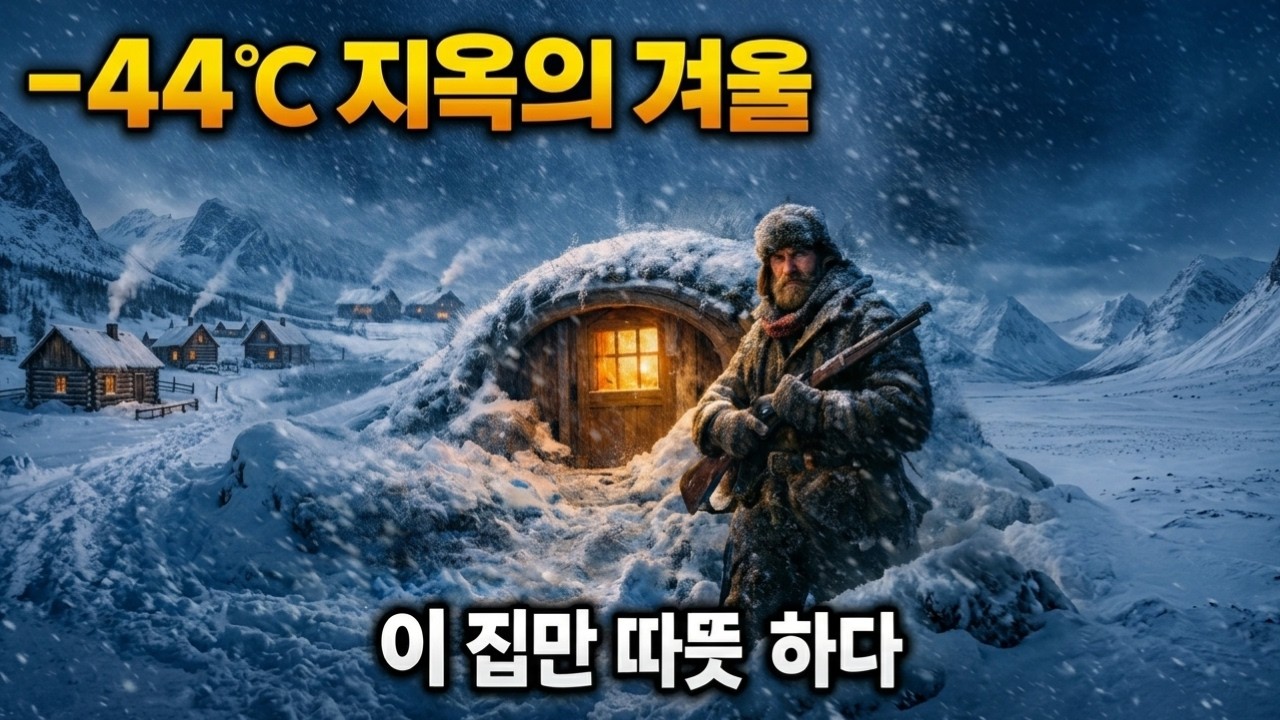 −44℃ 지옥의 겨울… 이 집만 따뜻한 이유